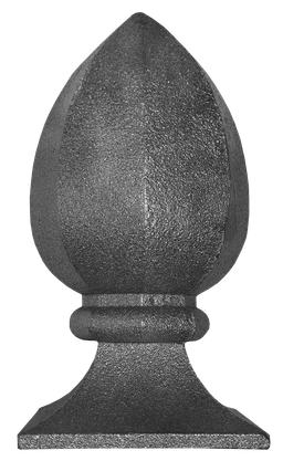 Šiška H = 180 mm, podstavec 98 x 98 mm, dutá