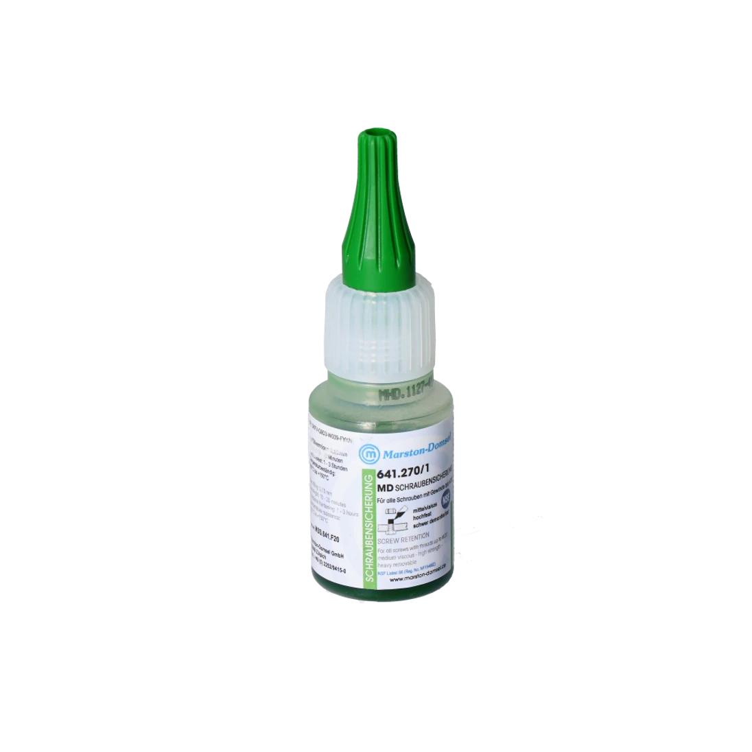 Zajišťovač spojů, vysoká pevnost (20 g), barva - zelená