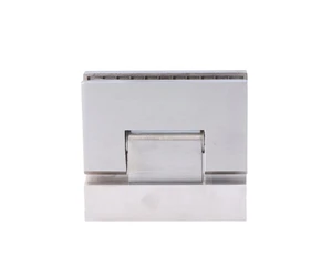 Záves medzi sklá 90°, sklo 8 - 10 mm, brúsená AISI 304 - slide 2