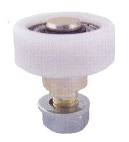 Polyamidové vodiace koliesko ø 43 mm s ložiskom, M12