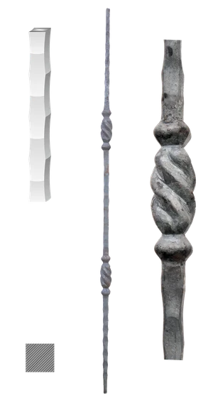 Tyč 14 x 14 x 1000 mm - slide 0