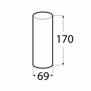 Montážní prvek pro nabíjecí patky sloupu, 69x170 - slide 1