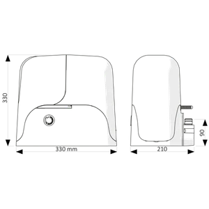 SUN5324 pohon pre posuvnú bránu do 500 kg - slide 3