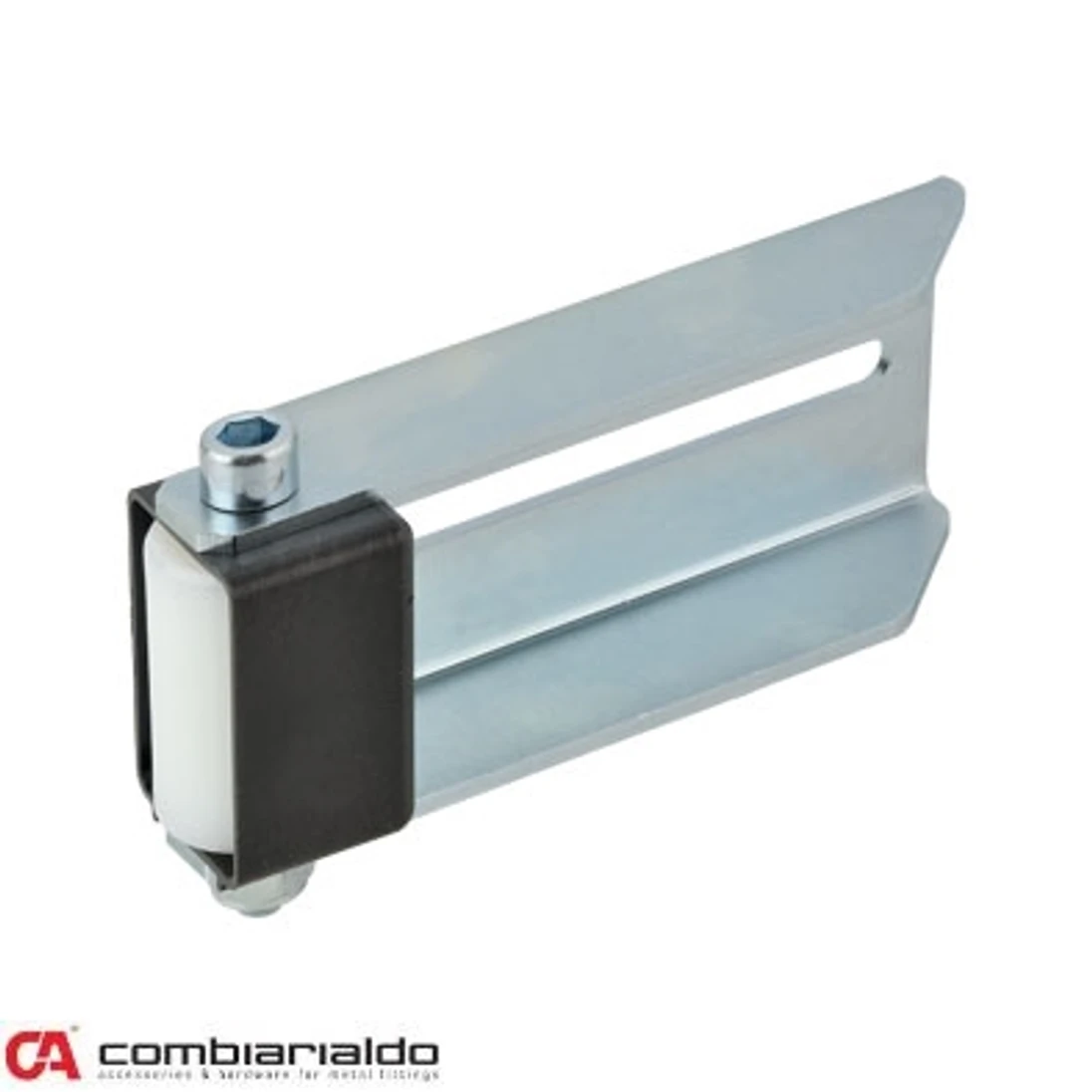 Horní vedení brány Combi Arialdo s nylonovou kladkou 40 x 60 mm a krytem