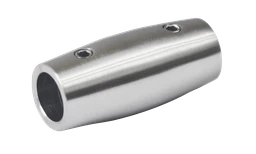 Spoj priamy na trubku ø 12 mm, brúsená nerez AISI 304