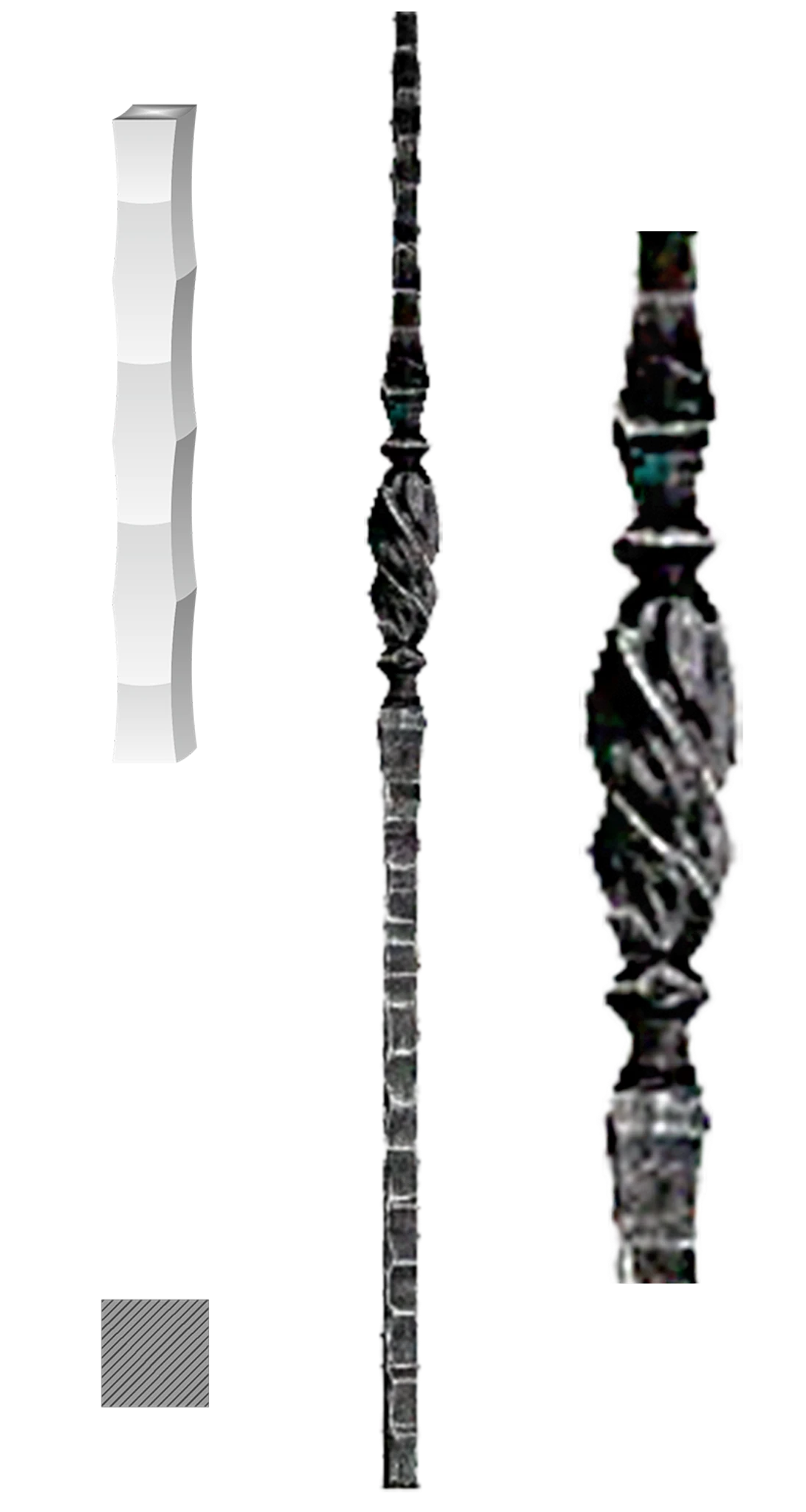 Tyč 25 x 25 x 1300 mm