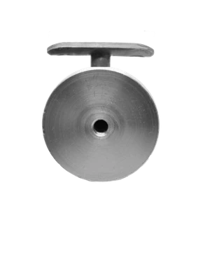 Držiak madla na stenu, odsadenie 75 mm, bez úpravy - slide 1